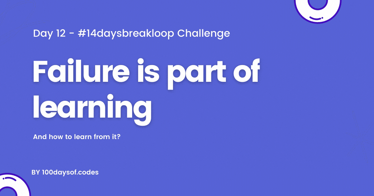 Building a system to learn from failures